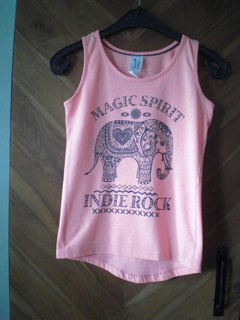 Mooi Shirtje van here & there. maat 134/140, Meisje, Ophalen of Verzenden, Zo goed als nieuw, Shirt of Longsleeve
