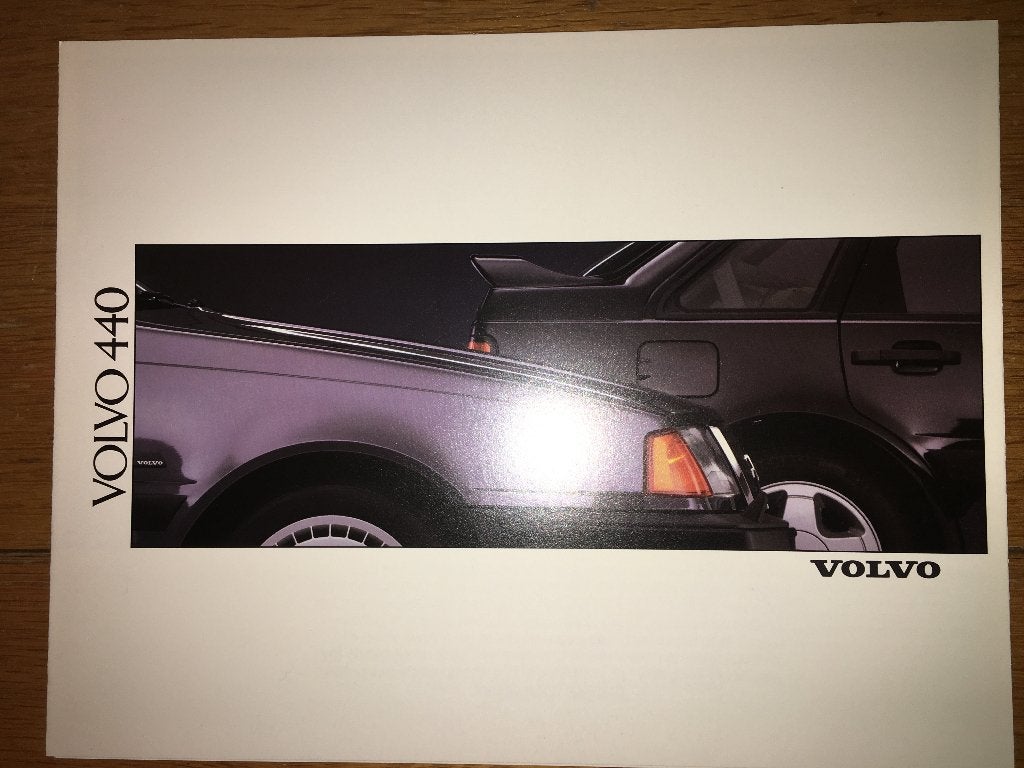 Volvo 440 folders brochures 1989: Salva, Vink Tiel of blanco, Ophalen of Verzenden, Zo goed als nieuw, Volvo