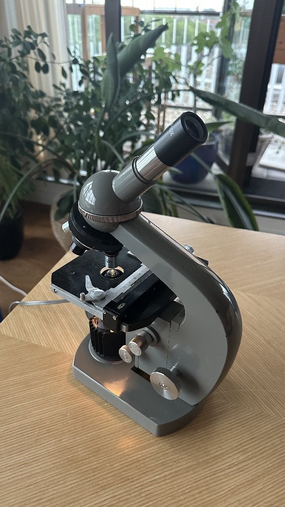 Olympus microscoop, Audio, Tv en Foto, Optische apparatuur | Microscopen, Ophalen, Gebruikt, 400x tot 1000x, Biologische microscoop