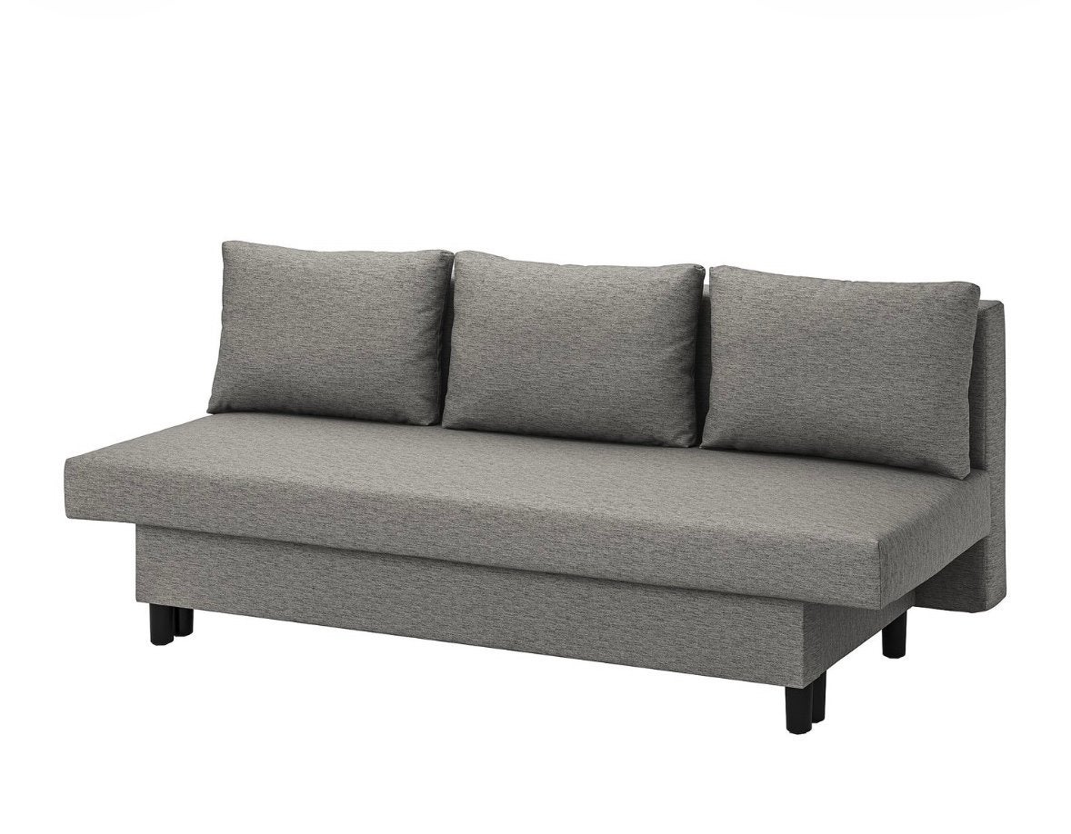 Slaapbank, Ophalen, Tweepersoons, 140 cm, Zo goed als nieuw
