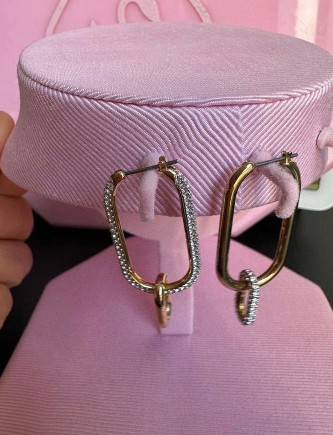 Swarovski Oorbellen Nieuw en Origineel, Met kristal, Overige materialen, Hangers, Nieuw