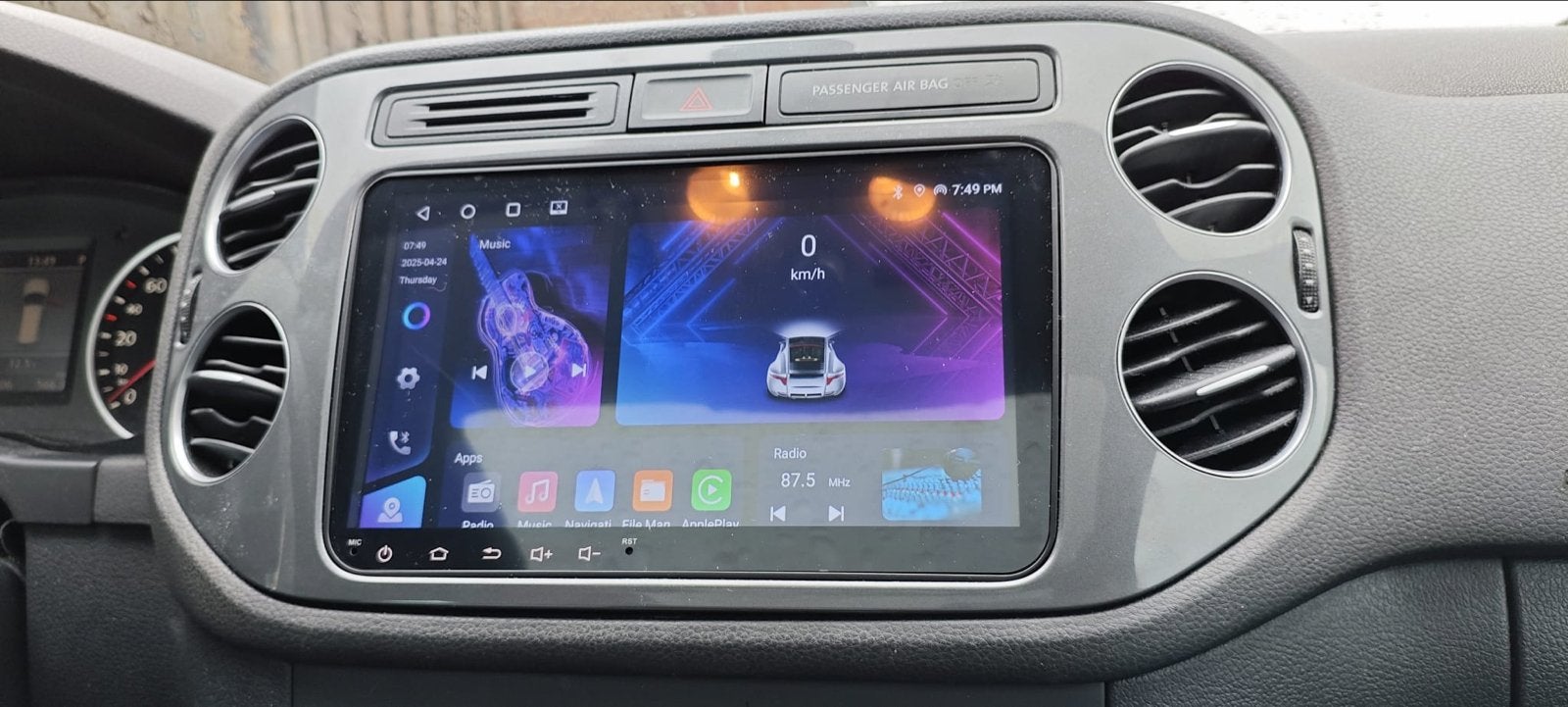 VW Tiguan Multimedia Scherm met Apple & Android CarPlay, Ophalen of Verzenden, Gebruikt