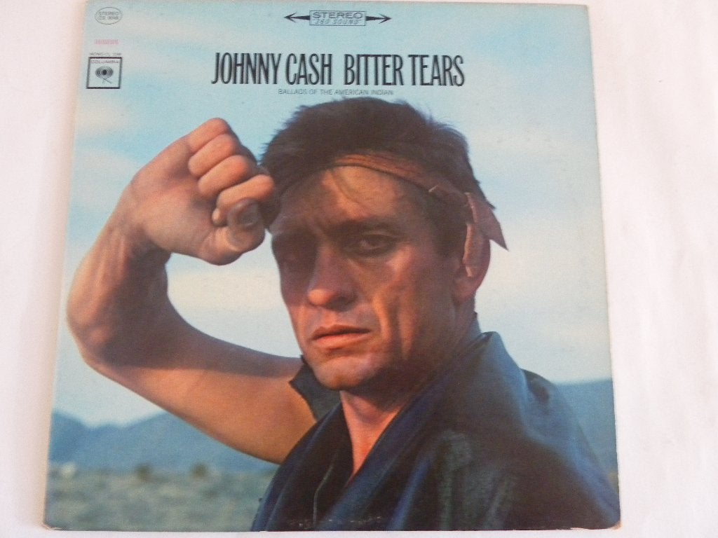 LP Johnny Cash - Bitter Tears, LP, Gebruikt, Originele persing, Ophalen of Verzenden