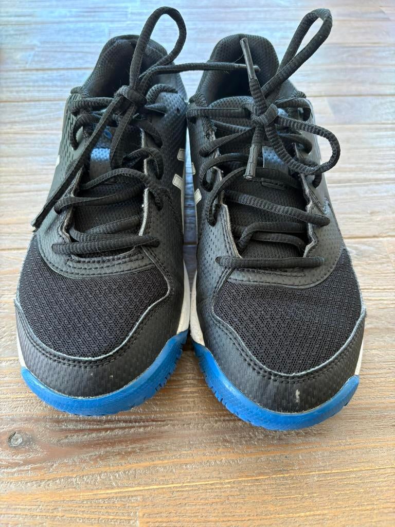Asics tennisschoenen zwart/blauw/wit mt 39, Overige merken, L00, Schoenen, Ophalen of Verzenden