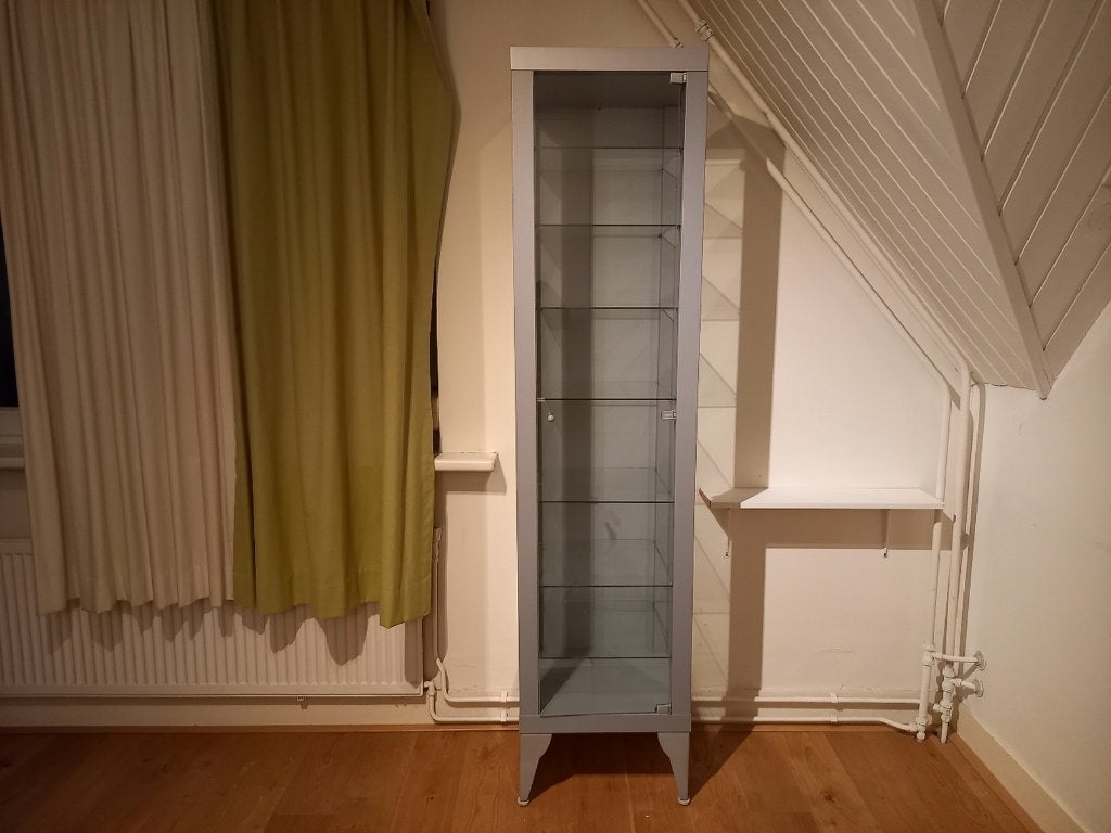vitrinekastje ikea (45x40x188 cm), Ophalen, Minder dan 50 cm, Zo goed als nieuw, 150 tot 200 cm