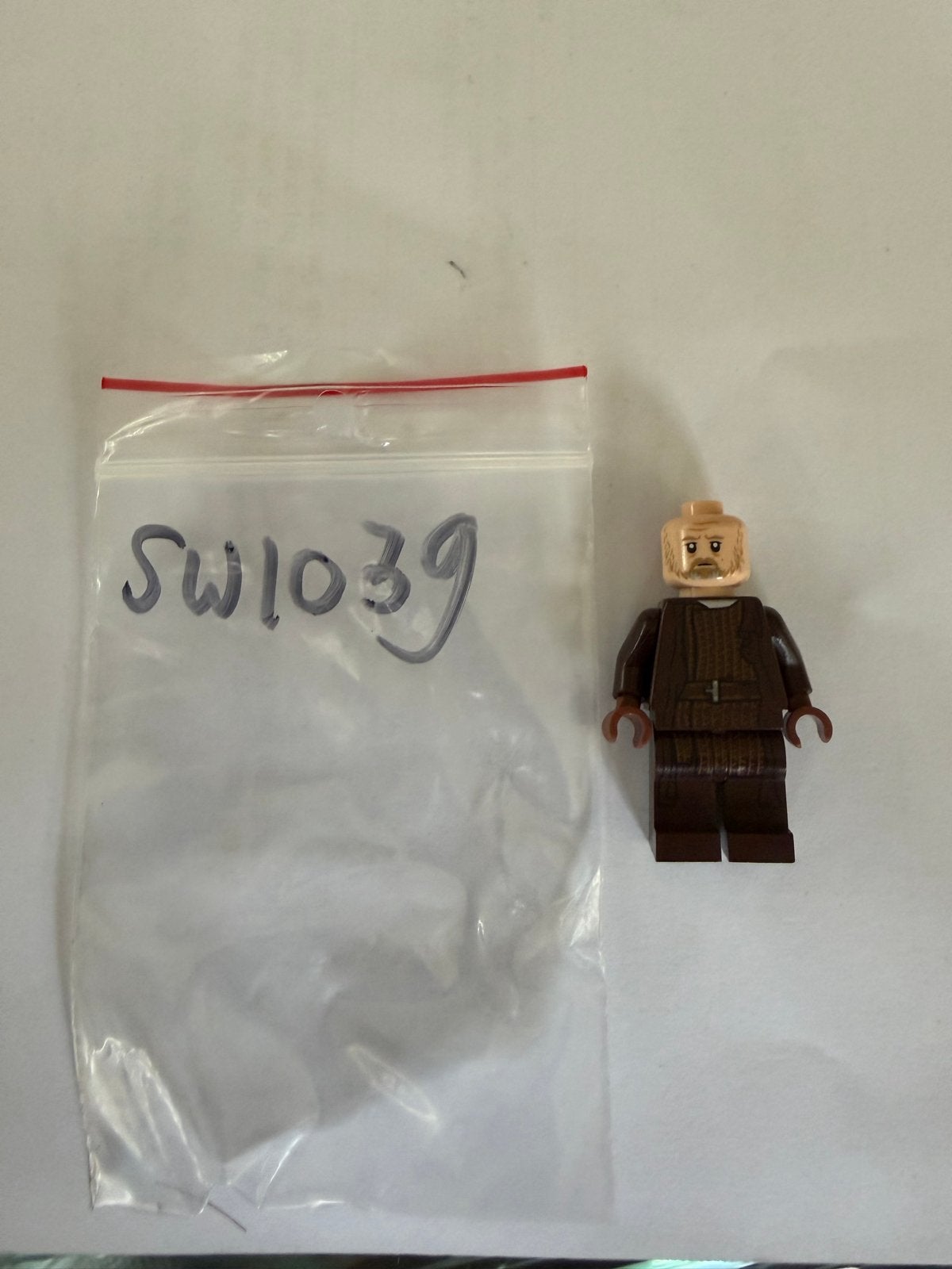 LEGO Star Wars Qui-Gon Jinn Minifiguur SW1039, Ophalen of Verzenden, Gebruikt, Lego