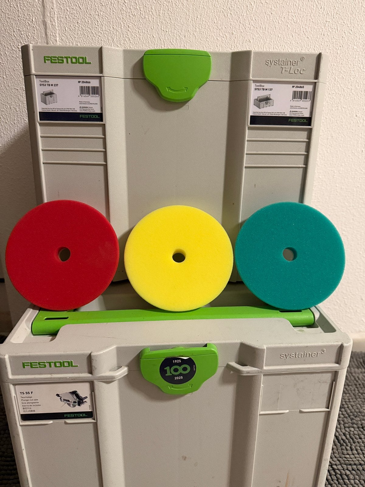 Polijstmachine padden polijstschijven 75mm 125mm 150mm, Ophalen of Verzenden