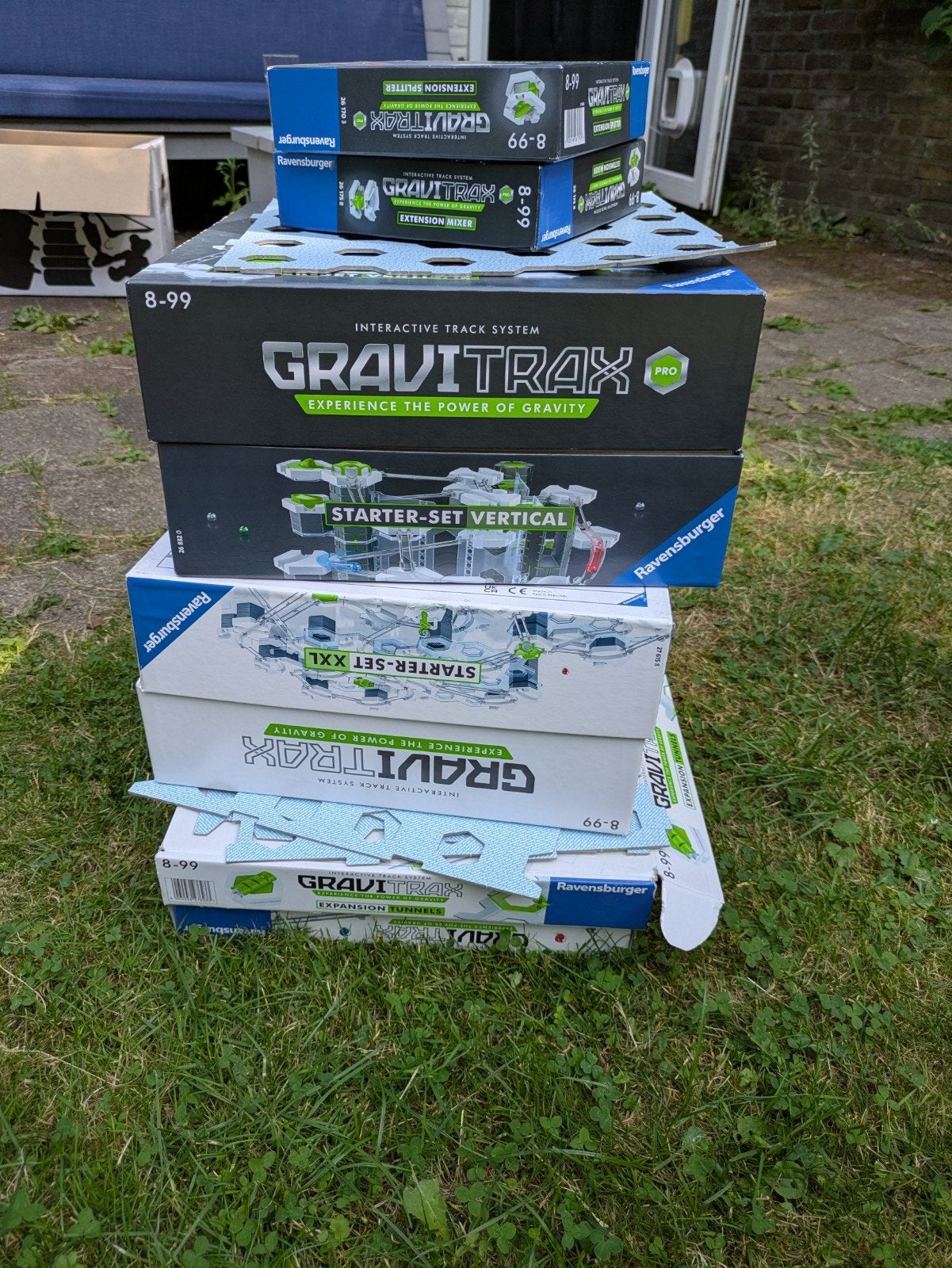 GraviTrax Knikkerbaan, Ophalen, Zo goed als nieuw, Bouwen