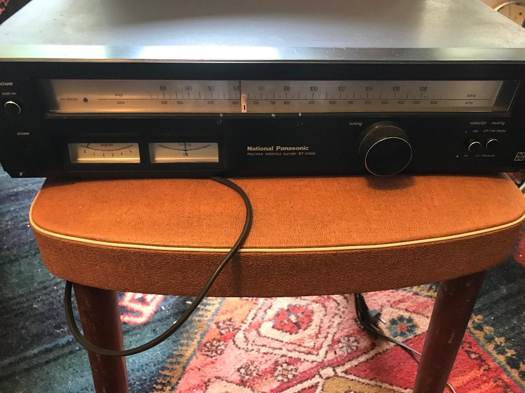 radio National Panasonic 2400 vintage, Ophalen, Gebruikt, Radio
