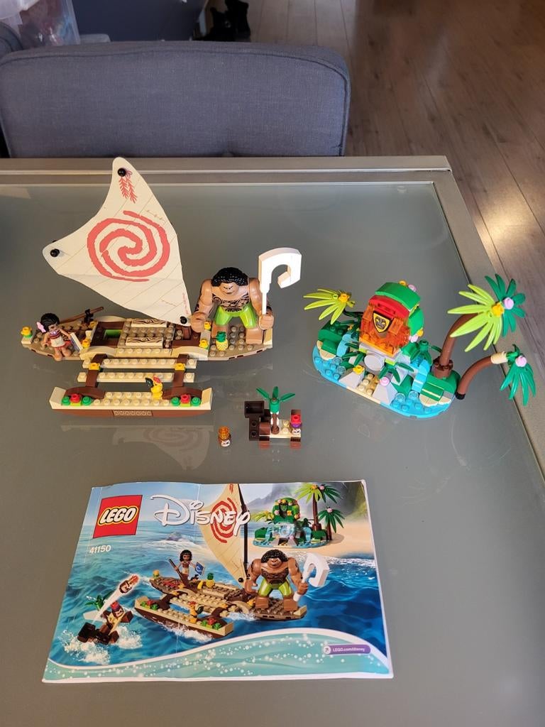 Lego 41150 Vaiana's Oceaanavontuur - Compleet, Ophalen of Verzenden, Gebruikt, Complete set, Lego