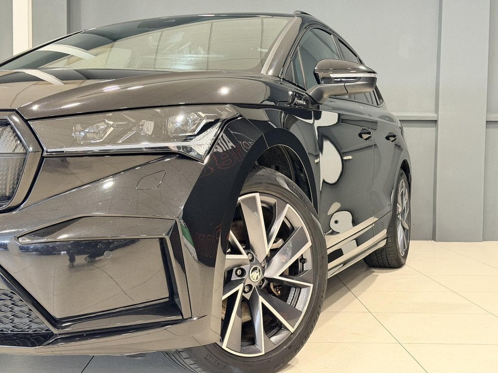 Skoda Enyaq iV 80 Sportline | SOH 93,51% | Navigatie | Hoge, Auto's, Skoda, Automaat, Achterwielaandrijving, Gebruikt, Zwart