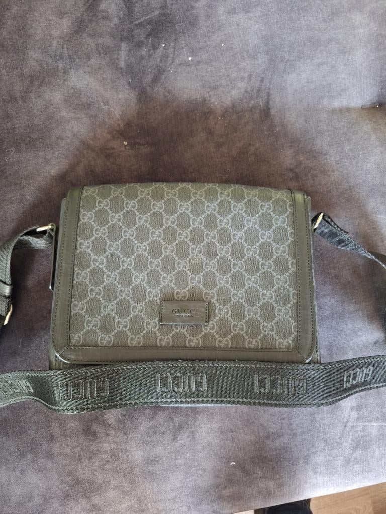 Gucci GG Supreme Messenger Tas - Zo goed als nieuw, Ophalen