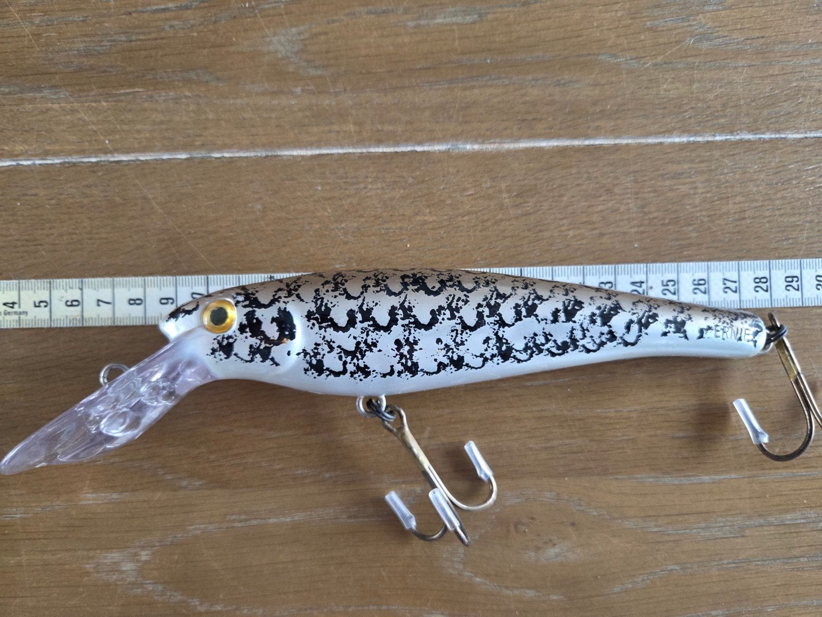 Musky Mania Ernie 9inch Crappie, Ophalen of Verzenden, Zo goed als nieuw, Overige typen