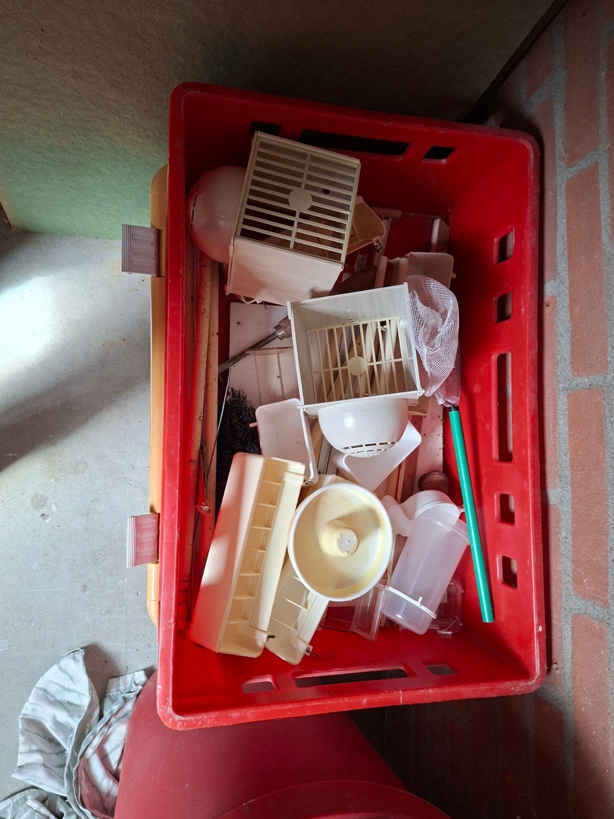 Diverse vogelspulketjes, Ophalen of Verzenden, Gebruikt, Kooi-accessoires