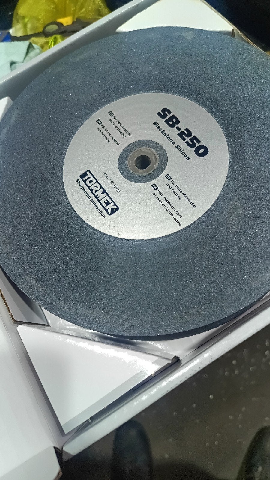 Tormek SB-250 Blackstone Silicon, nieuw in doos, Doe-het-zelf en Verbouw, Gereedschap | Slijpmachines, Ophalen of Verzenden, Nieuw