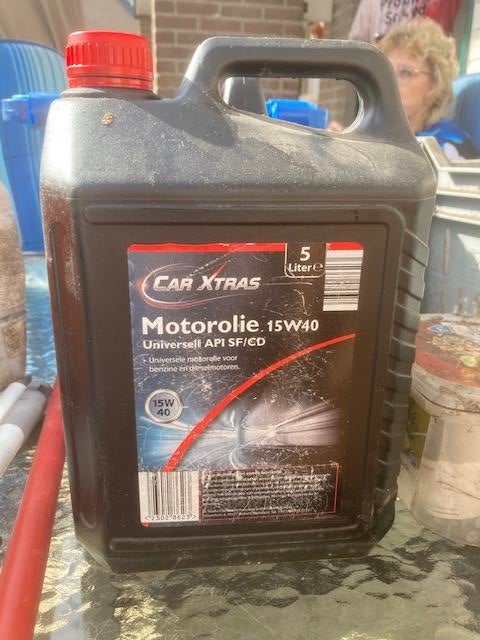 Motorolie 15W40 - Universeel API SF/CD - 5 Liter ongeopend., Auto-onderdelen, Motor en Toebehoren, Universele onderdelen, Nieuw