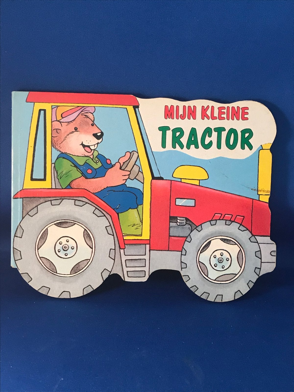 Mijn Kleine Tractor - Kartonboekje voor Peuters, Ophalen, Fictie algemeen, Jongen of Meisje, Zo goed als nieuw