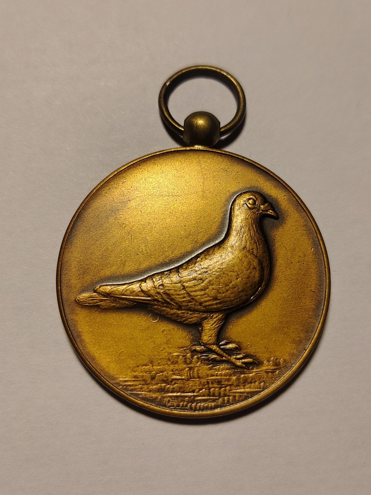 Duif Medaille, Postzegels en Munten, Penningen en Medailles, Ophalen of Verzenden, Overige materialen