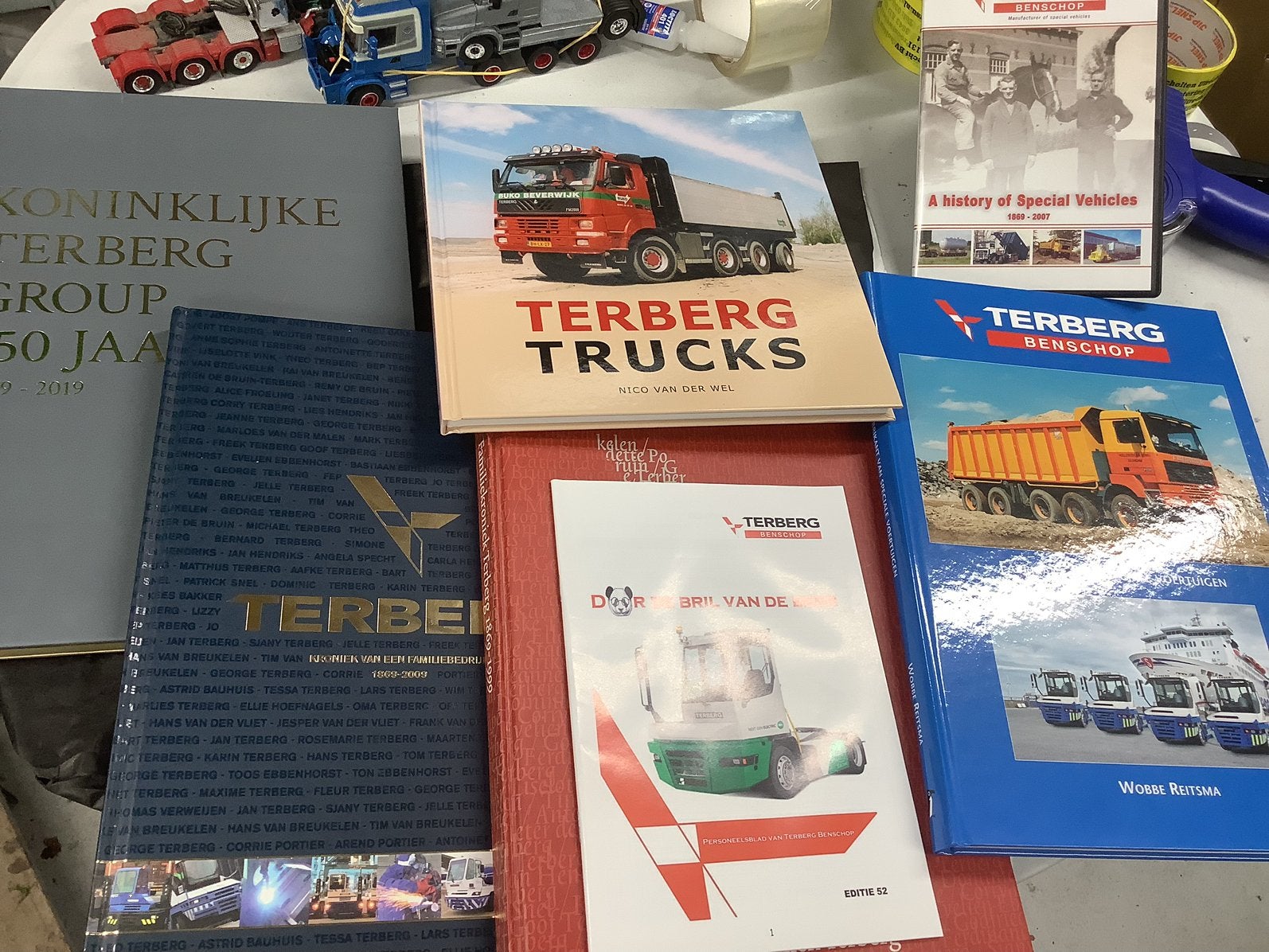 Terberg boeken, Ophalen of Verzenden, Zo goed als nieuw