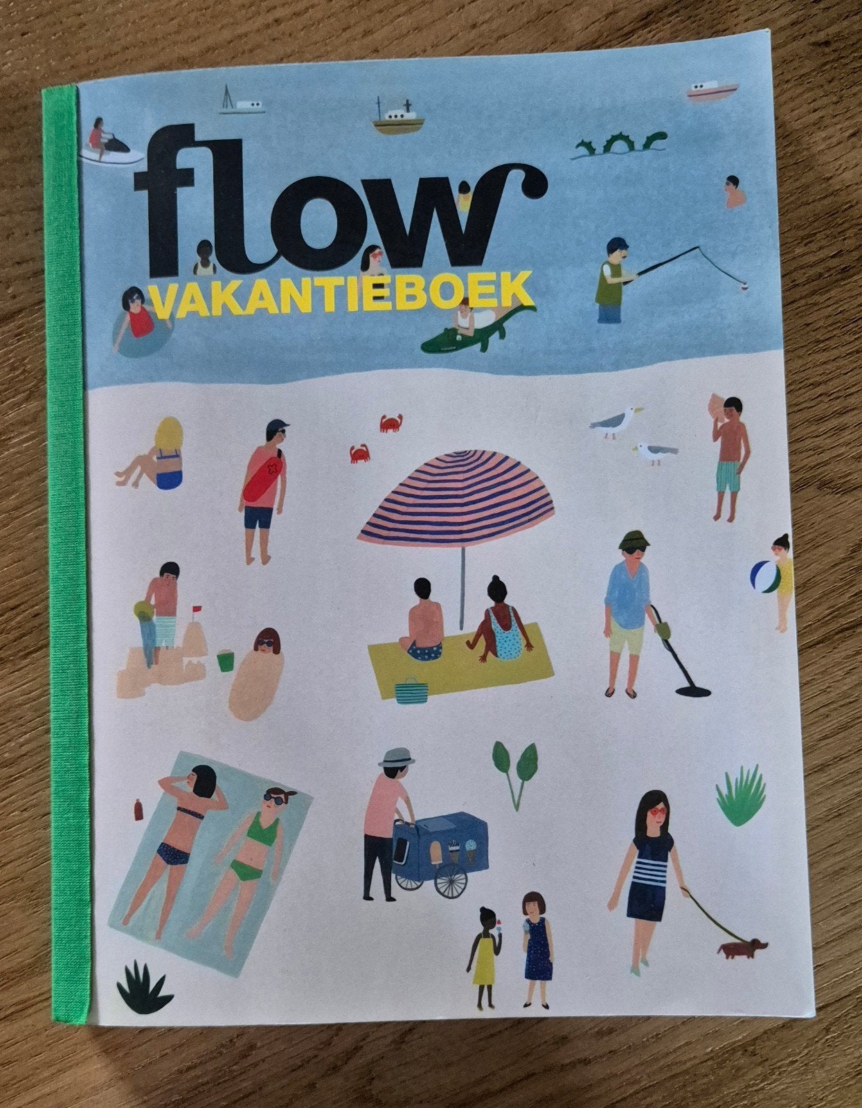 Flow Vakantieboek - Optimistische Verhalen en Tips, Overige merken, Europa, Ophalen of Verzenden, Zo goed als nieuw