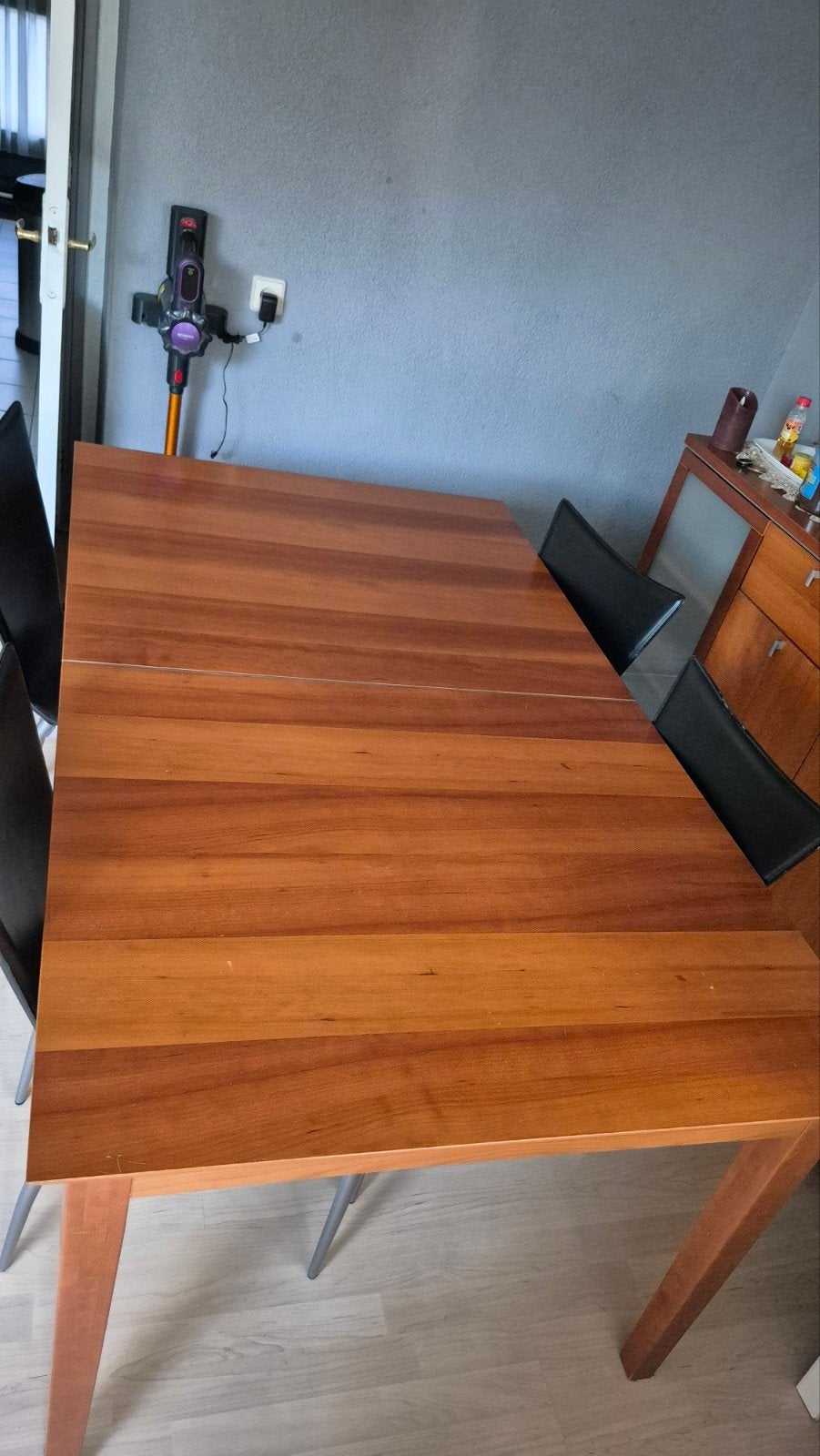 Uitschuifbare eettafel - Hout - Rechthoekig