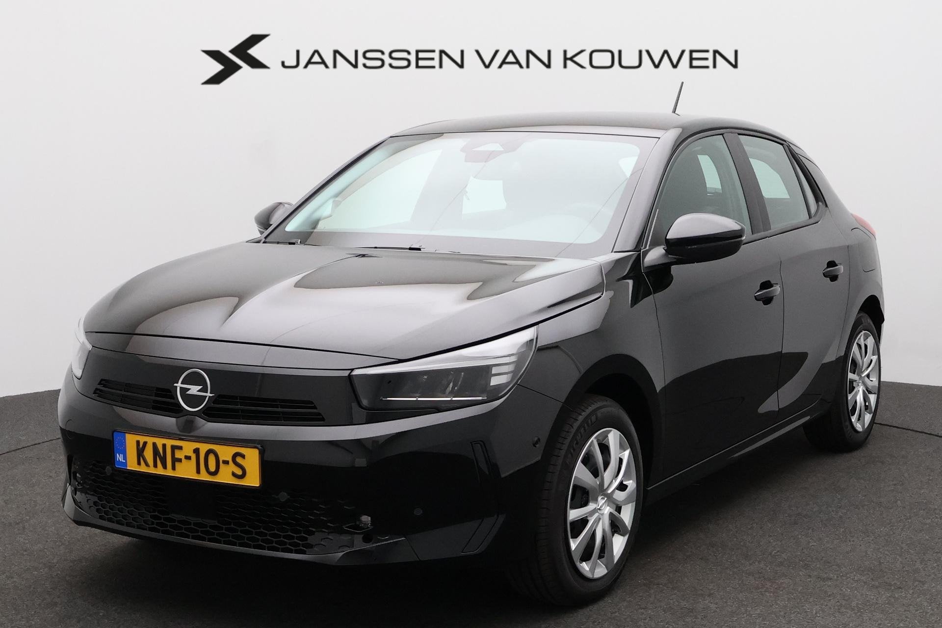Opel Corsa Electric Long Range Business Edition 51 kWh Long, Auto's, Stof, Zwart, Zwart, 315 min