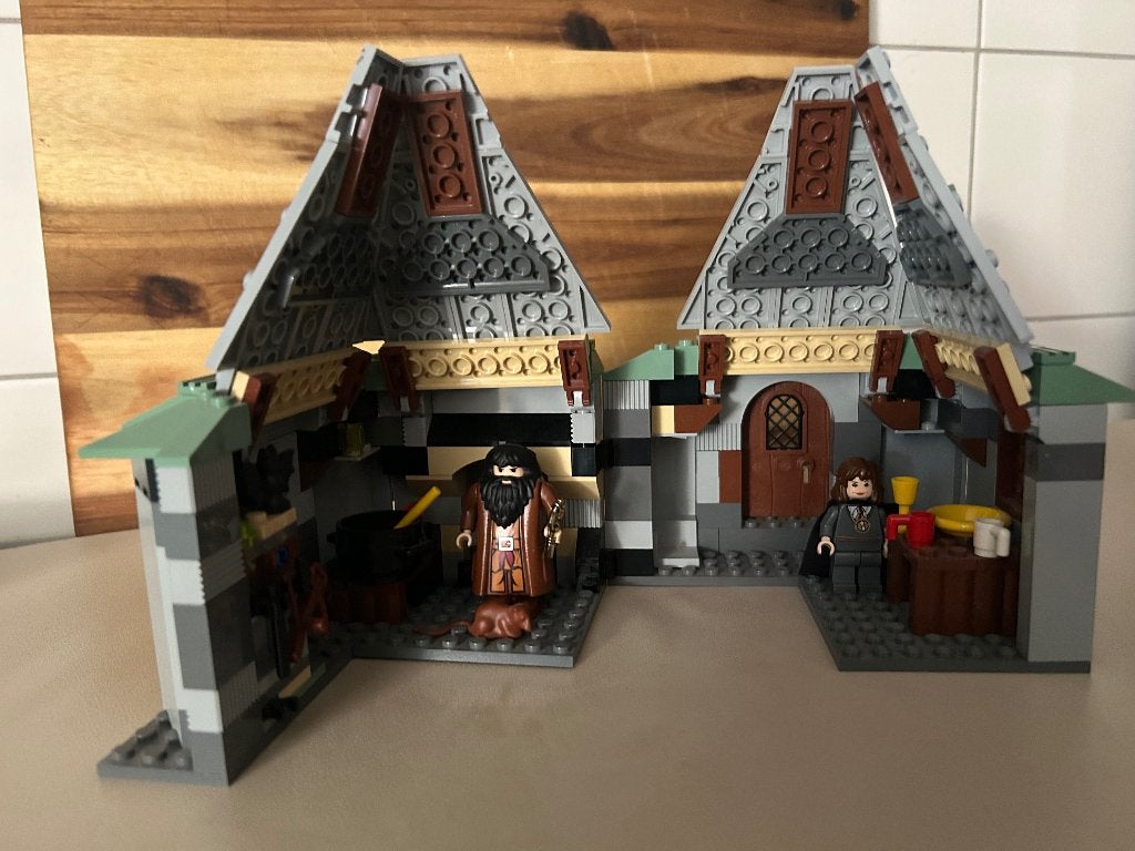 Harry Potter lego 4754 hagrids huisje, Lego, Harry Potter, Ophalen of Verzenden, Complete set