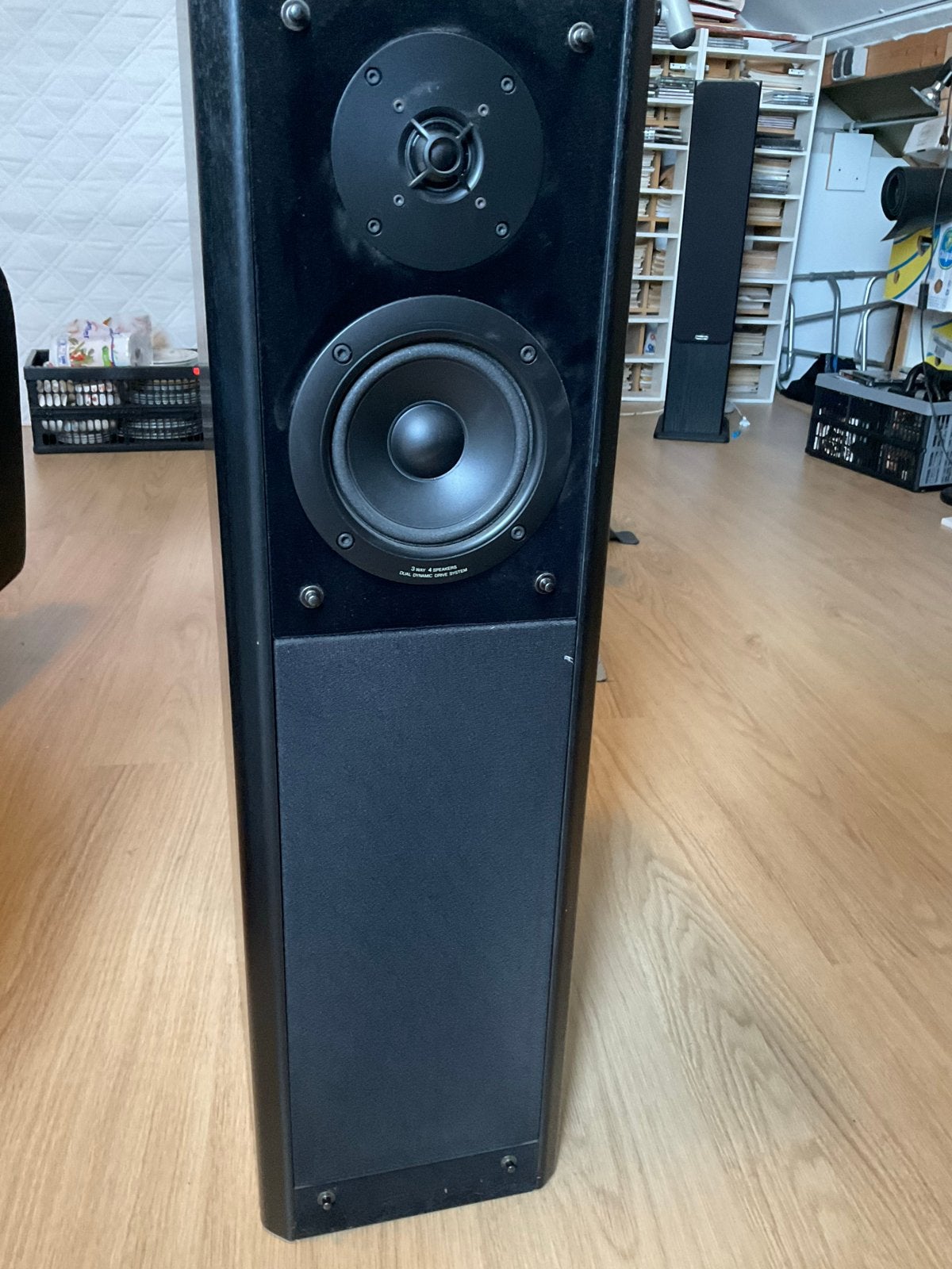 Technics SB-M500 3-weg luidsprekersysteem, Vloerstaande luidspreker, Zo goed als nieuw, Basreflex, Ophalen