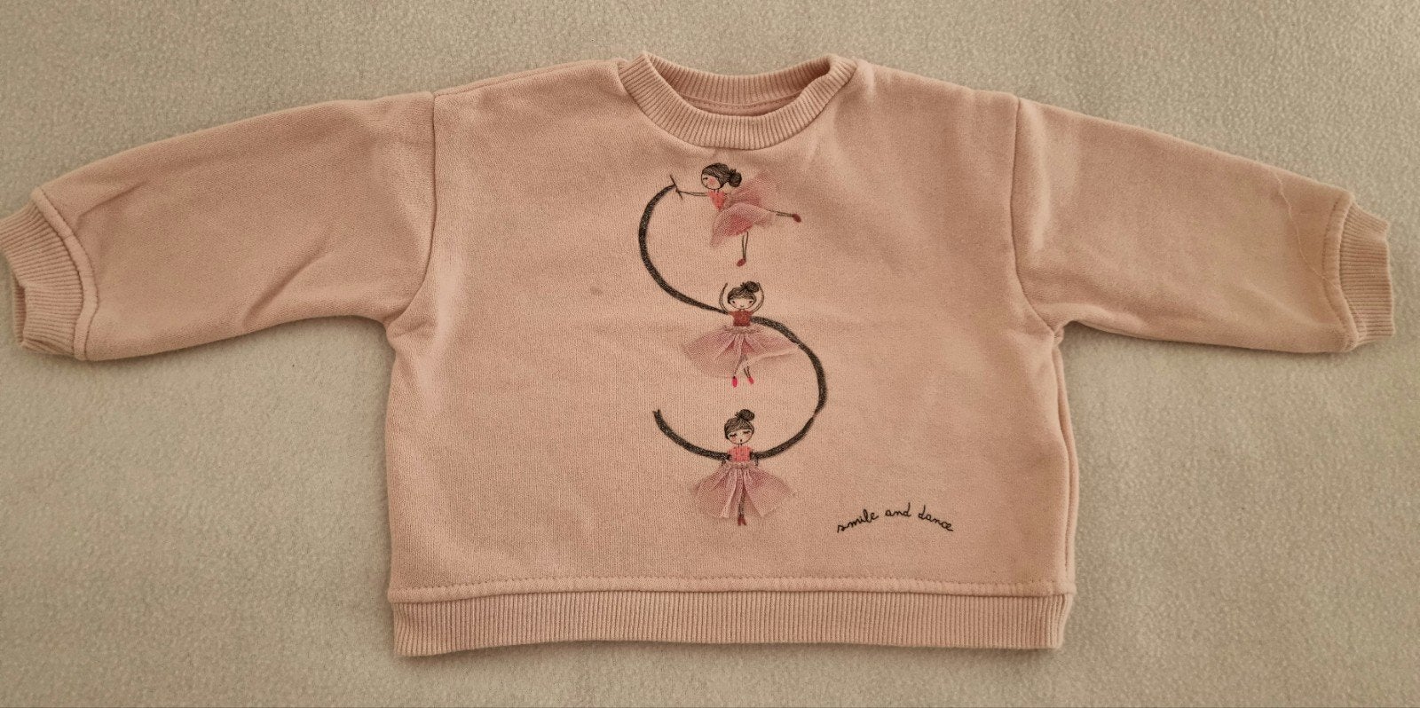 Zara ballerina trui baby kleding maat 74 truien zacht roze, Kinderen en Baby's, Babykleding | Maat 74, Gebruikt, Zara, Truitje of Vestje