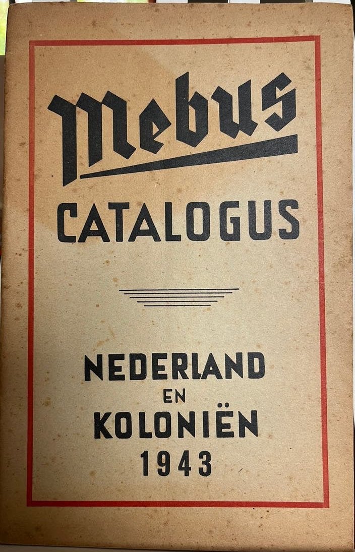 Postzegelcatalogus Mebus Nederland koloniën 1943 Ned Indie, Postzegels en Munten, Ophalen of Verzenden, Catalogus