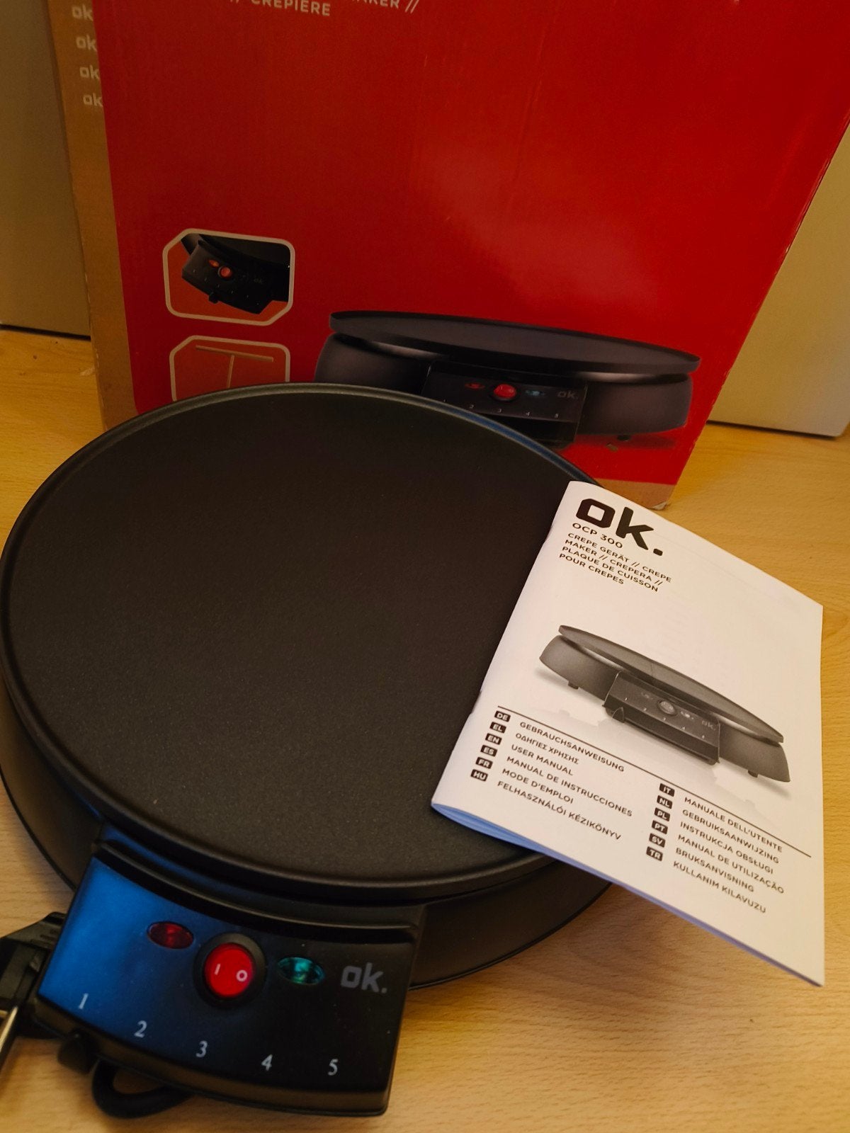 NIEUWE crêpe maker - pannekoekmaker, Ophalen, Nieuw