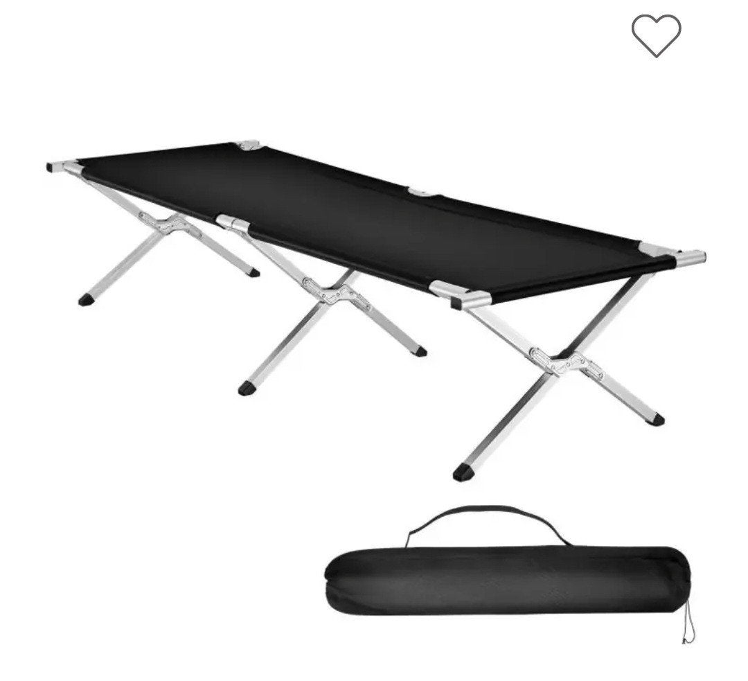 Opvouwbaar veldbed/campingbed TecTake GmbH, Ophalen of Verzenden, Gebruikt