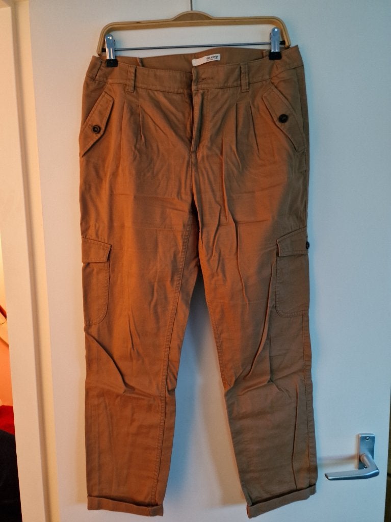 De Corp Cargo Broek, Kleding | Dames, Broeken en Pantalons, Maat 38/40 (M), Bruin, Ophalen of Verzenden, De Corp