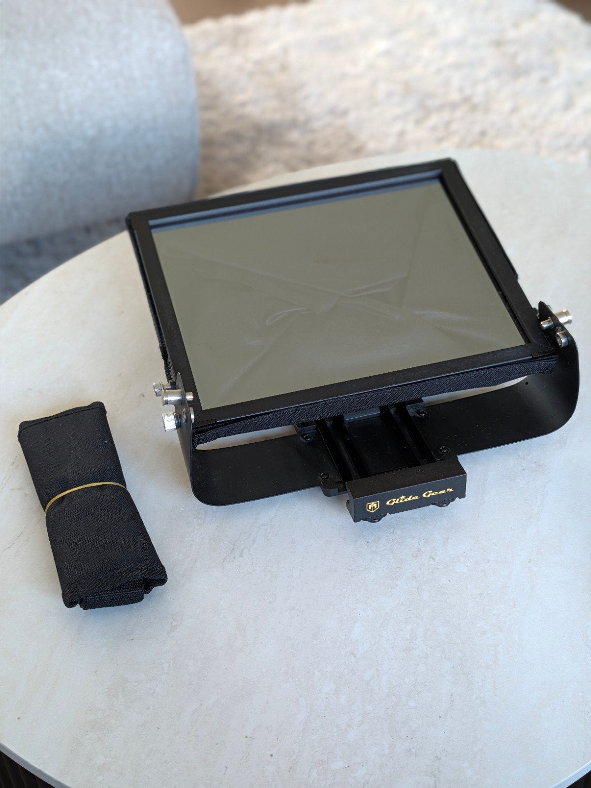 Glide Gear TMP 100 Teleprompter voor Smartphone & Tablet, Overige merken, Zo goed als nieuw, Geheugenkaart, Ophalen of Verzenden