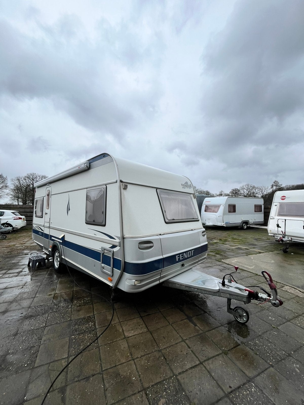 Fendt topas 510 TFB mover,luifel,fietsrek,zonnepaneel, Caravans en Kamperen, Caravans, Bedrijf, tot en met 4, Rondzit, Fendt, Douche