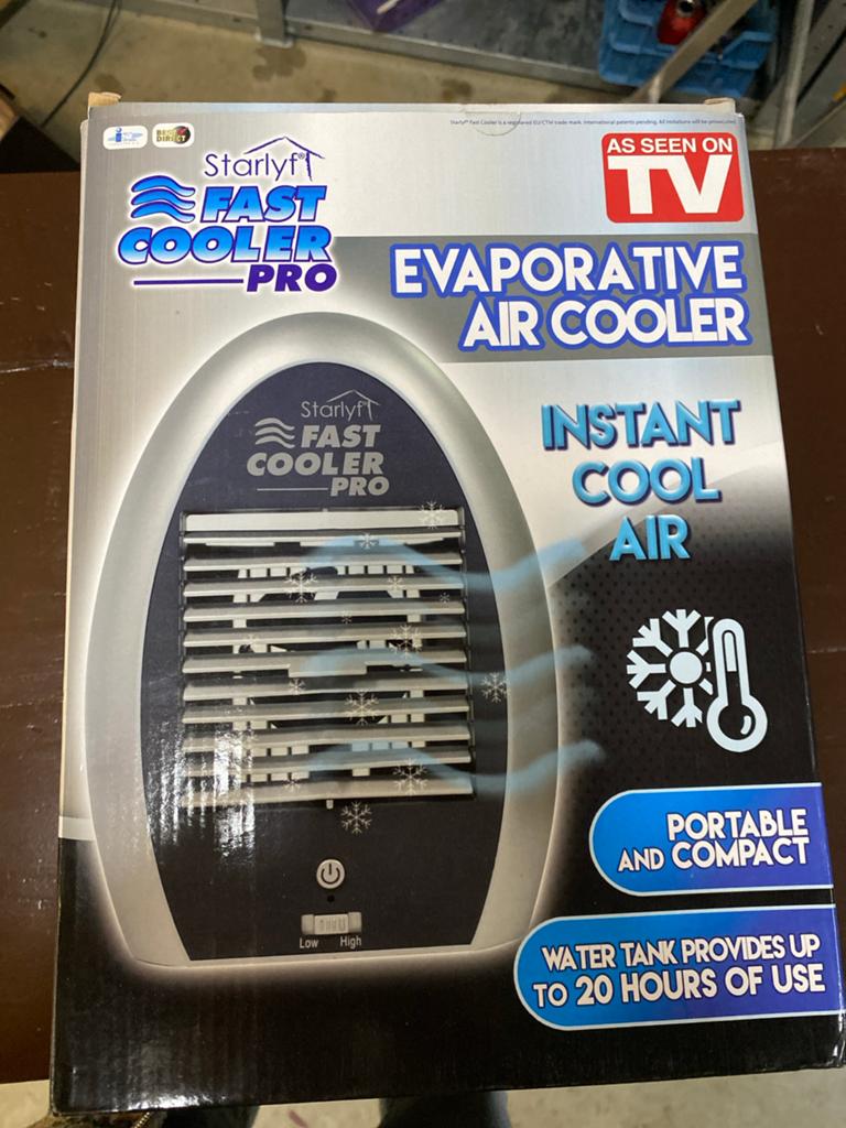 Starlyf Fast Cooler Pro - Draagbare Luchtkoeler, Minder dan 60 m³, 2 snelheden, Nieuw, Ophalen of Verzenden