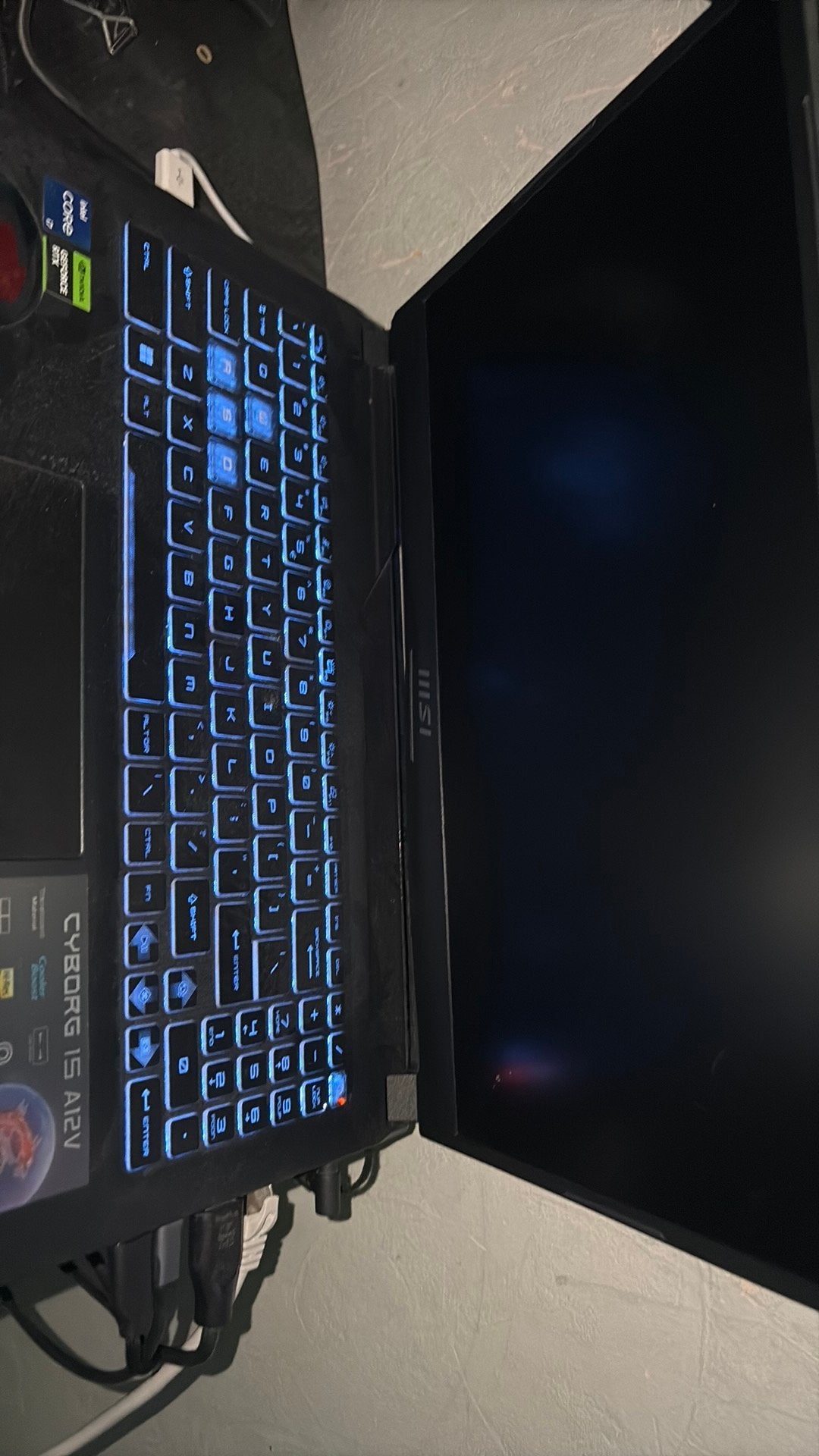 MSI Cyborg 15 Gaming Laptop | RTX 4060 | i7 12th Gen + Coolp, Computers en Software, Windows Laptops, Ophalen, Met videokaart
