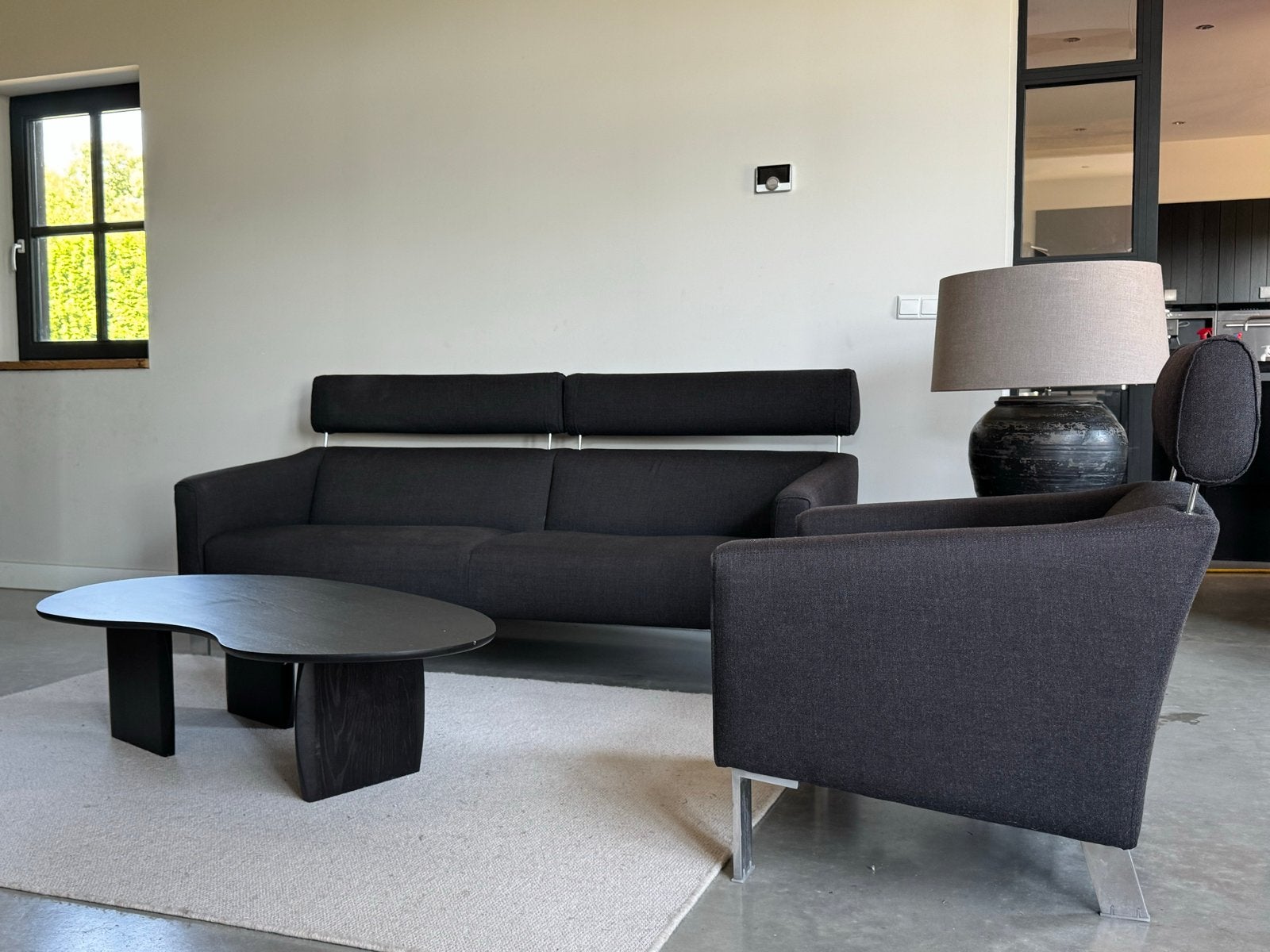 Leolux Patachou  3-persoons bank en fauteuil set, Huis en Inrichting, Banken | Bankstellen, Leolux pode jori rolf benz, Driepersoons