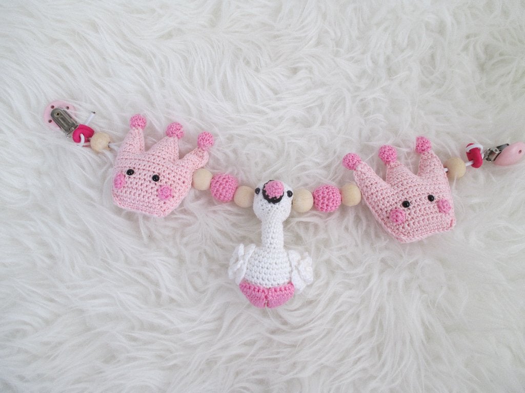 Gehaakte wagenspanner zwaan (knuffel), Ophalen of Verzenden, Nieuw