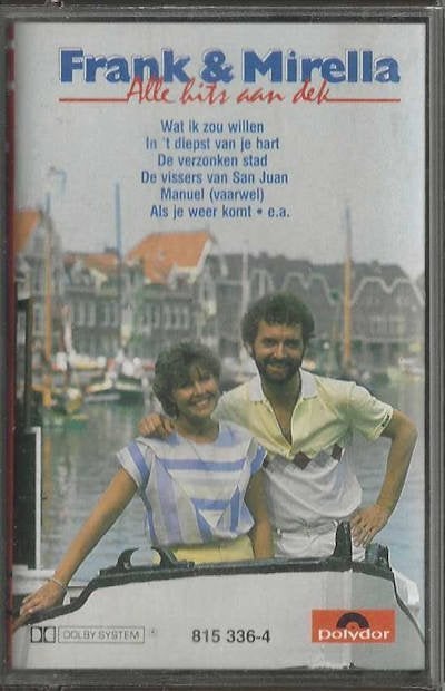 Frank & Mirella – Alle Hits aan Dek 1984 CB483, Cd's en Dvd's, Cassettebandjes, Gebruikt, Origineel, Nederlandstalig, 1 bandje