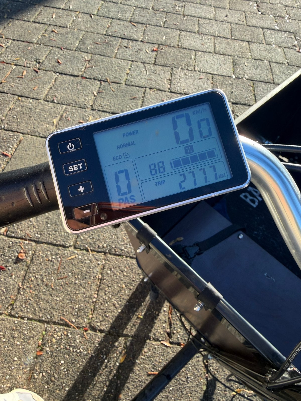 Elektrische Babboe Bakfiets- In goede staat . accu & lader!, Ophalen, Gebruikt, Overige merken