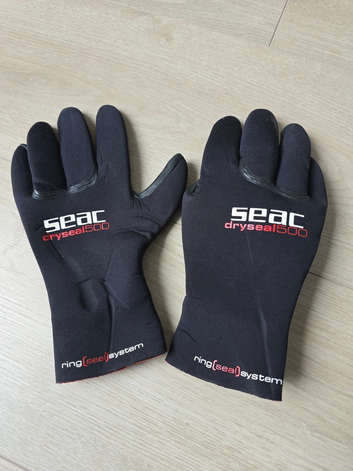 Seac Dryseal 500 Duikhandschoenen Maat XL - Zeer Goede Staat, Ophalen of Verzenden, Zo goed als nieuw, Duikpak