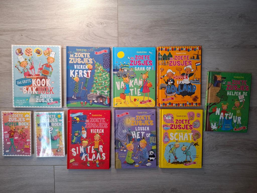 De Zoete Zusjes Boekenpakket - 10 Boeken, Ophalen of Verzenden, Gelezen, Hanneke de Zoete, Fictie algemeen