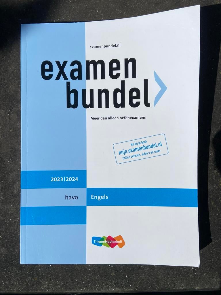 Examenbundels ThiemeMeulenhoff HAVO, Boeken, Ophalen, Zo goed als nieuw, HAVO, Engels