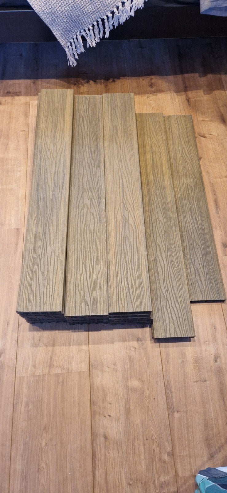 22x Composiet vlonderplank The Rockies 2.3x14 Red cedar, Tuin en Terras, Terrasdelen en Vlonders, Ophalen, Nieuw, Composiet