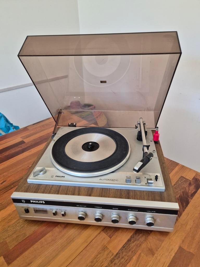 Philips Platenspeler 22GF560 jaren 70 niet werkend, Philips, Gebruikt, Automatisch, Ophalen of Verzenden