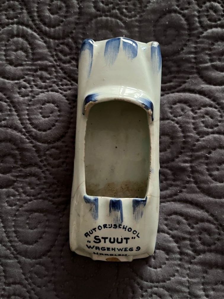 2 asbakken Delfts blauw vintage, Antiek en Kunst, Ophalen of Verzenden
