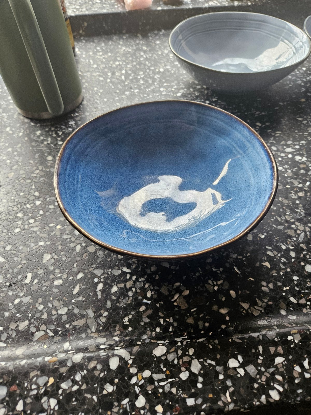 Servies Toscane - Licht- en donkerblauw, Ophalen, Keramiek, Zo goed als nieuw, Kom(men)