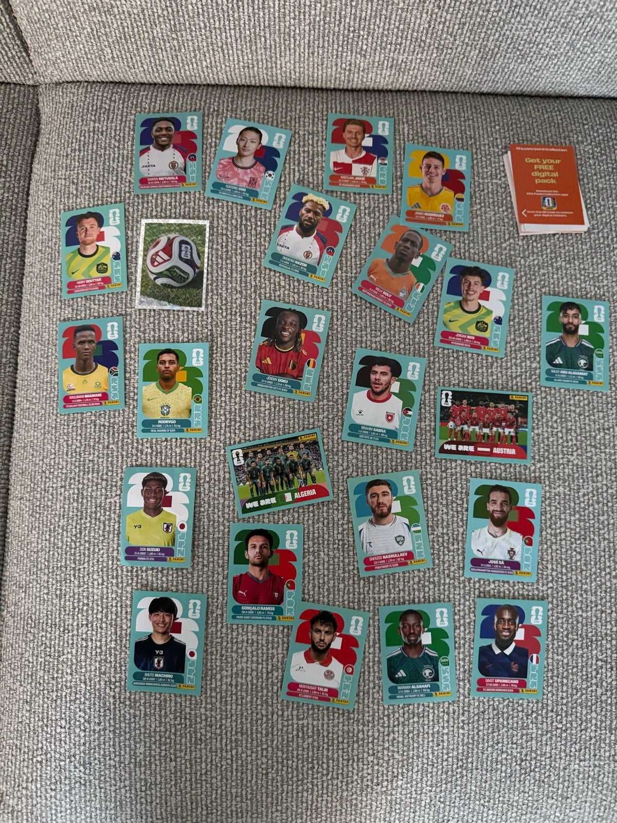 Panini WK 2026 stickers dubbel, ruilen of te koop, Ophalen, Nieuw, Overige sporten, Poster, Plaatje of Sticker