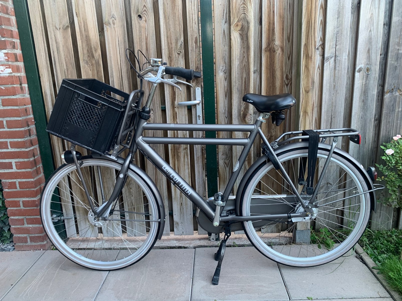 Cortina U4 28 inch heren/jongensfiets, Versnellingen, Zo goed als nieuw, 57 tot 61 cm, Ophalen